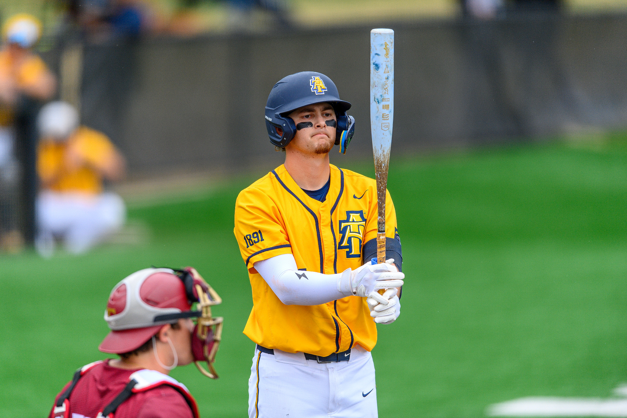 Caleb Beals (11) - 2026 A&T Baseball at Elon (Game 3) \ www.ncataggies.com - Photo by: Kevin L. Dorsey