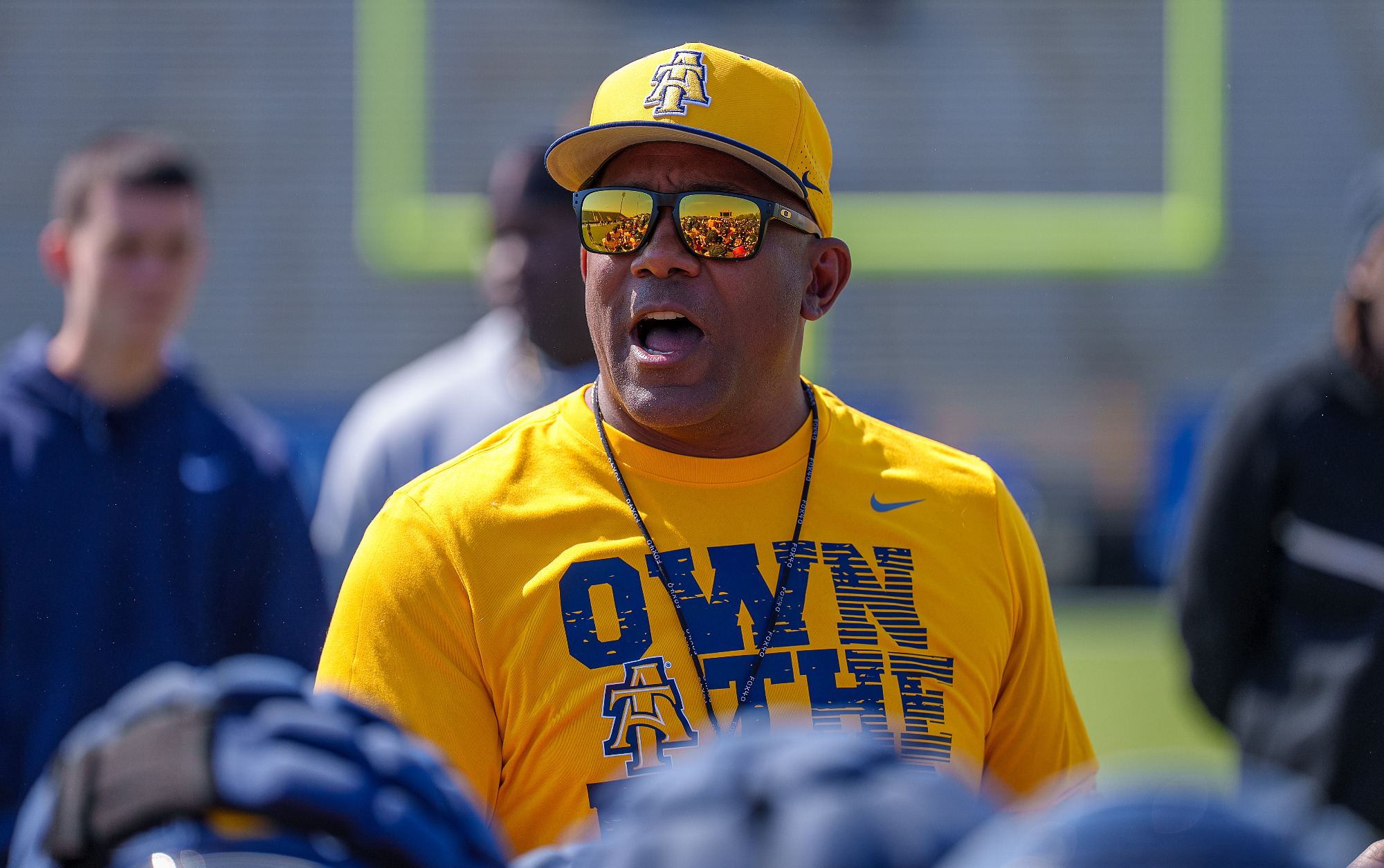 Head Coach Shawn Gibbs - 2026 A&T Spring Football Game \ www.ncataggies.com - Photo by: Kevin L. Dorsey