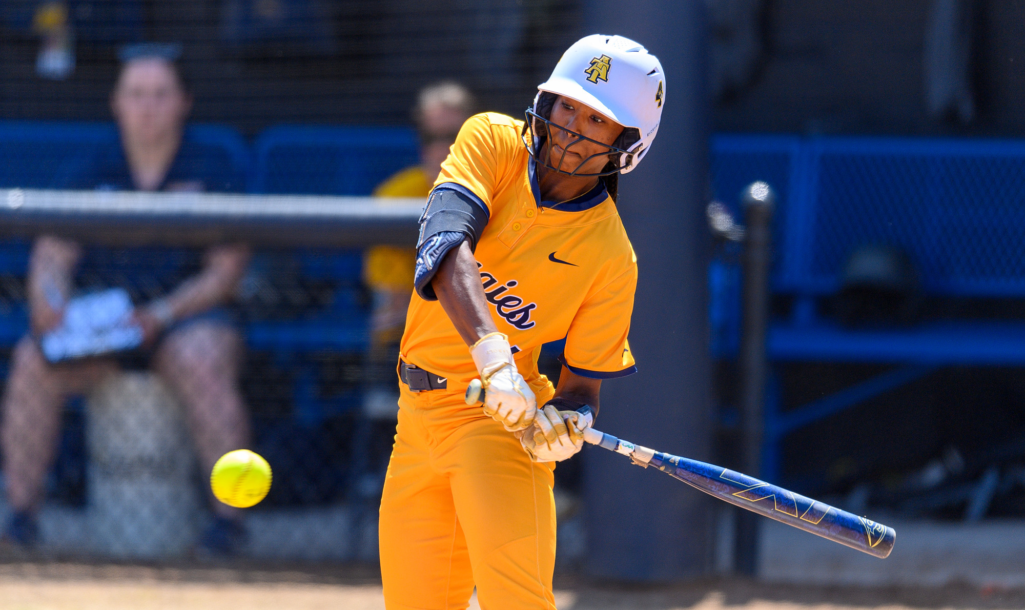 Katriel Williams (4) - 2026 A&T Softball vs Drexel University \ www.ncataggies.com - Photo by: Kevin L. Dorsey