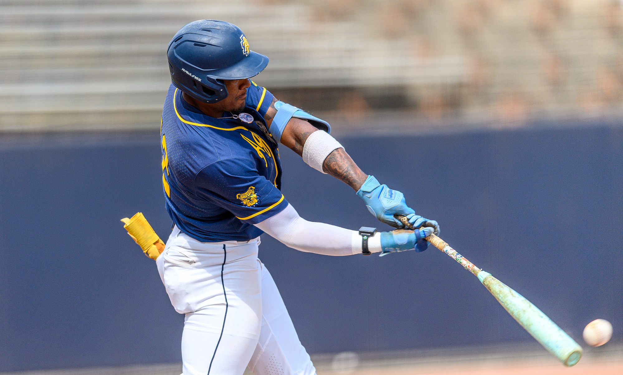 Bruce Wyche (12) - 2026 A&T Baseball vs Elon (Doubleheader) \ www.ncataggies.com - Photo by: Kevin L. Dorsey