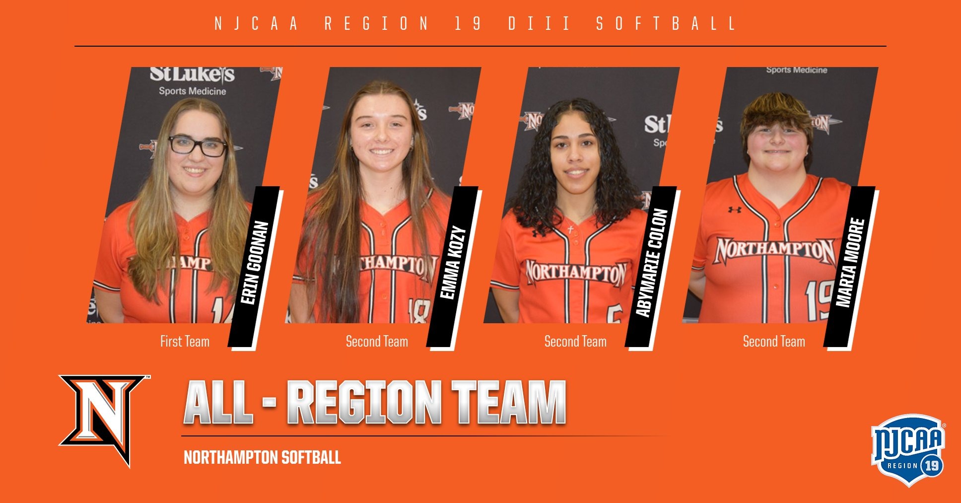 Softball all region selections 2026
