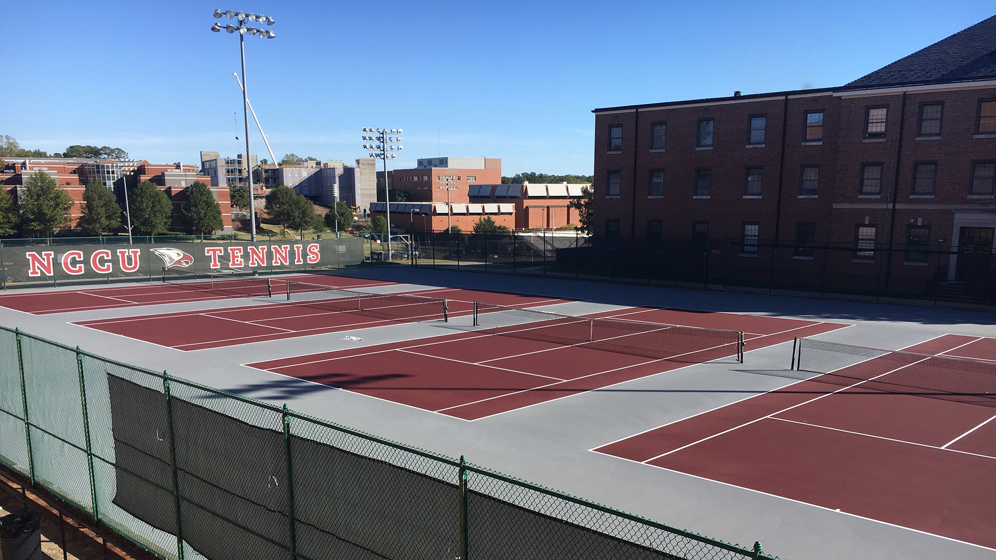 NCCU Tennis Courts, 2020