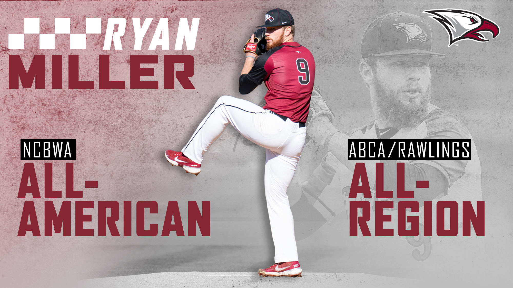 Ryan Miller NCBWA and ABCA 2021