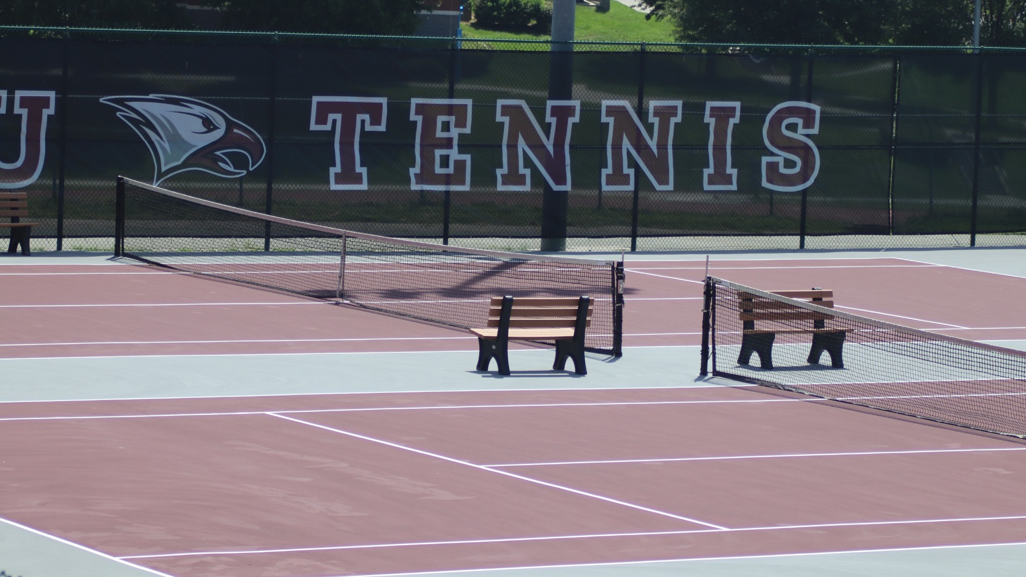 NCCU Tennis Courts - Banner