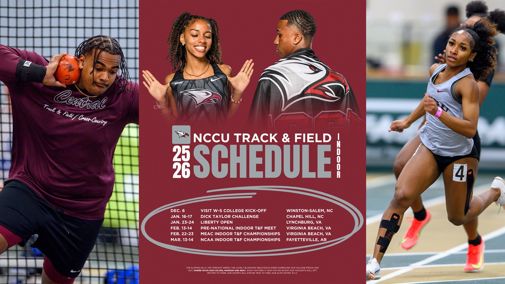 Indoor Track & Field Schedule 2025-26