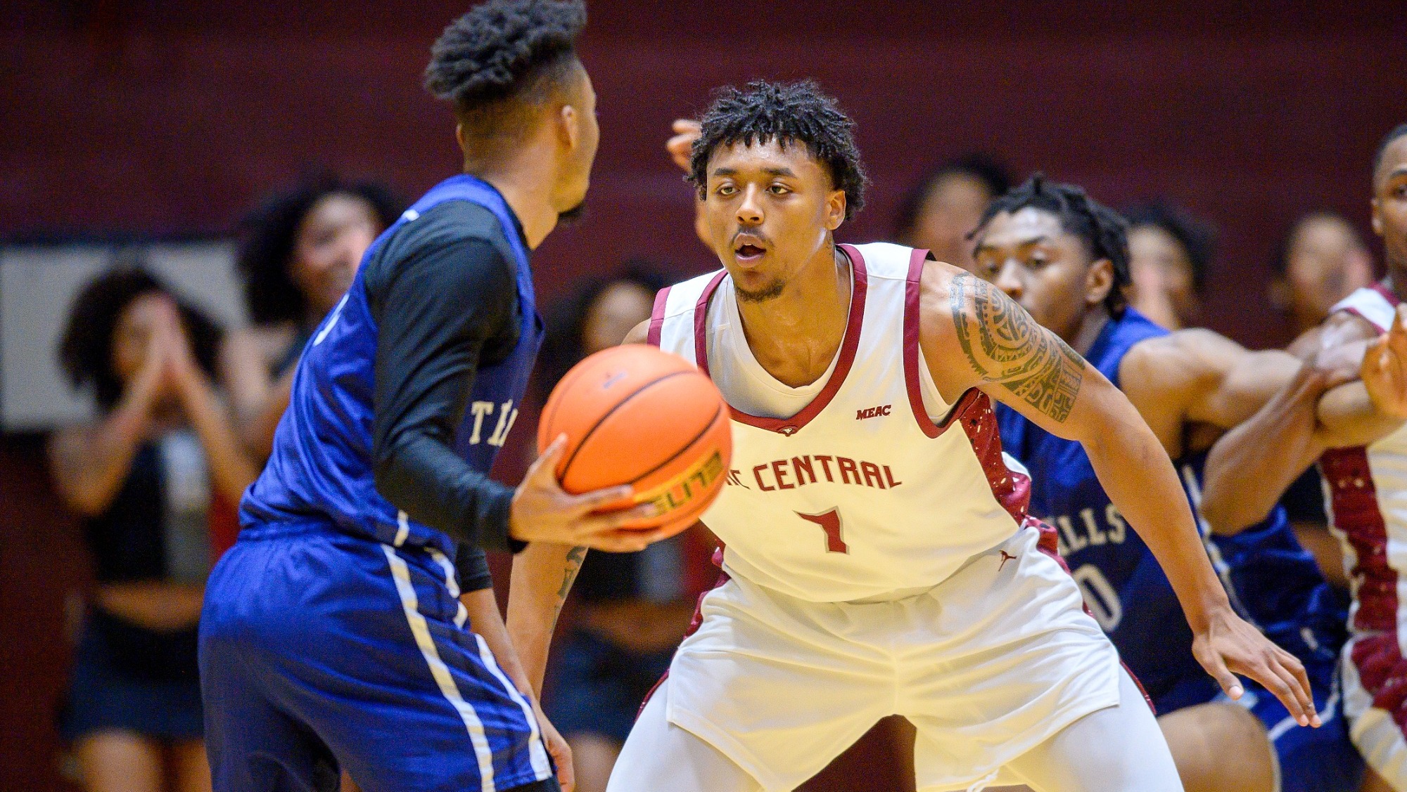 2025-26 NC Central Men's Basketball vs Toccoa Falls\ www.nccueaglepride.com - Photo by: Kevin L. Dorsey