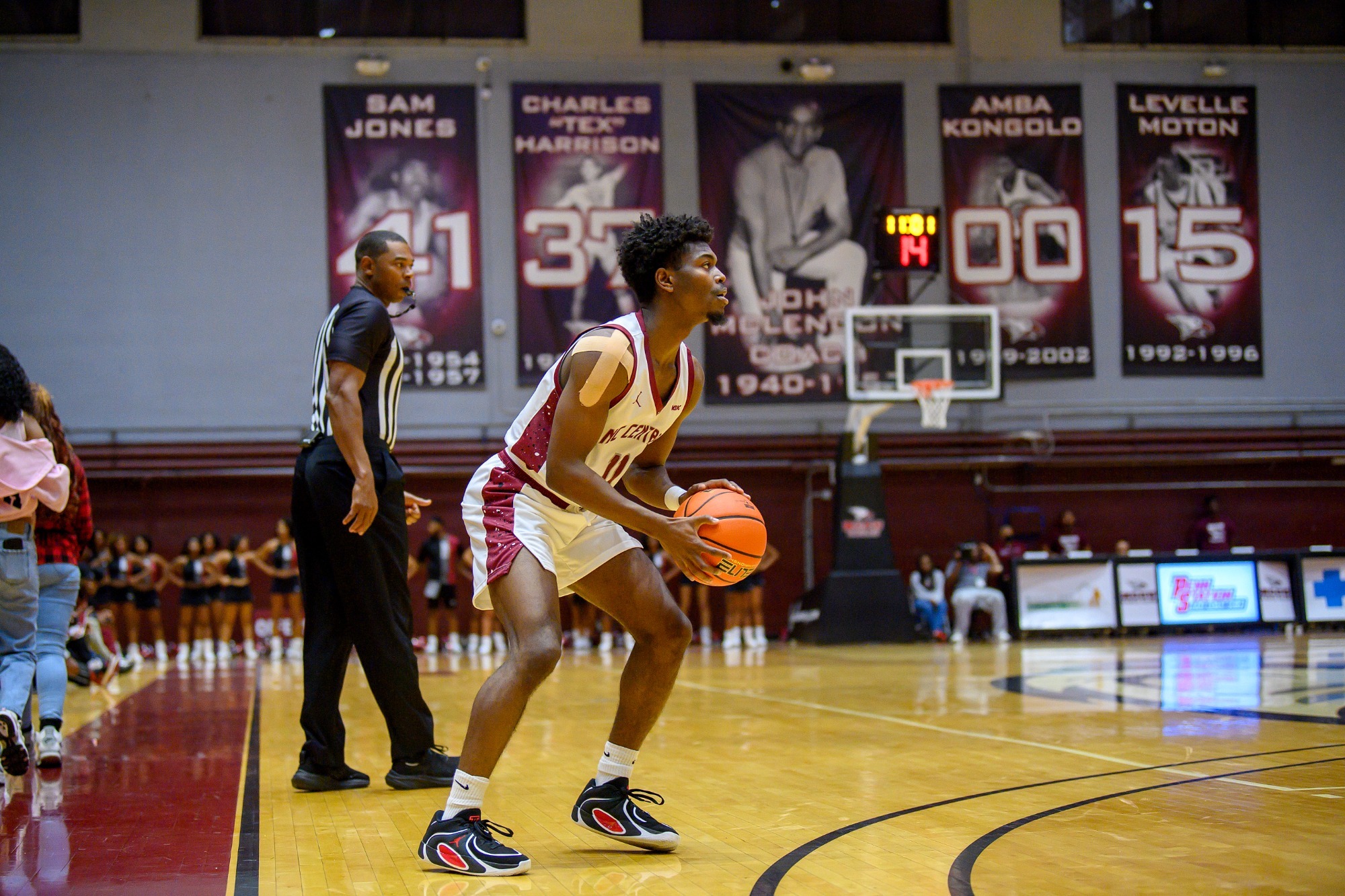 2025-26 NC Central Men's Basketball vs Toccoa Falls\ www.nccueaglepride.com - Photo by: Kevin L. Dorsey