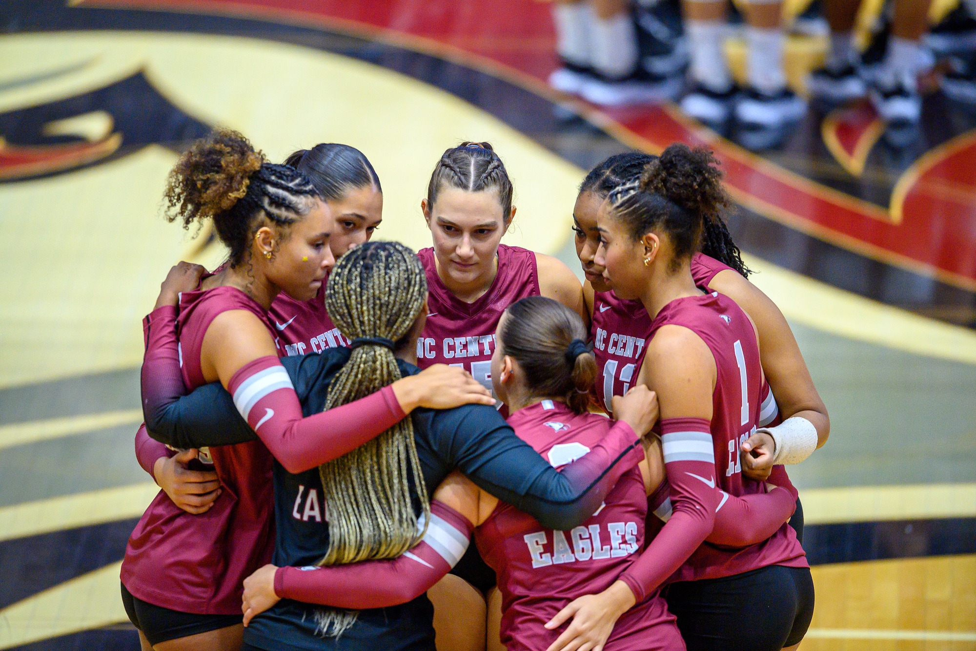2025 NC Central Volleyball vs Gardner Webb \ www.nccueaglepride.com - Photo by: Kevin L. Dorsey