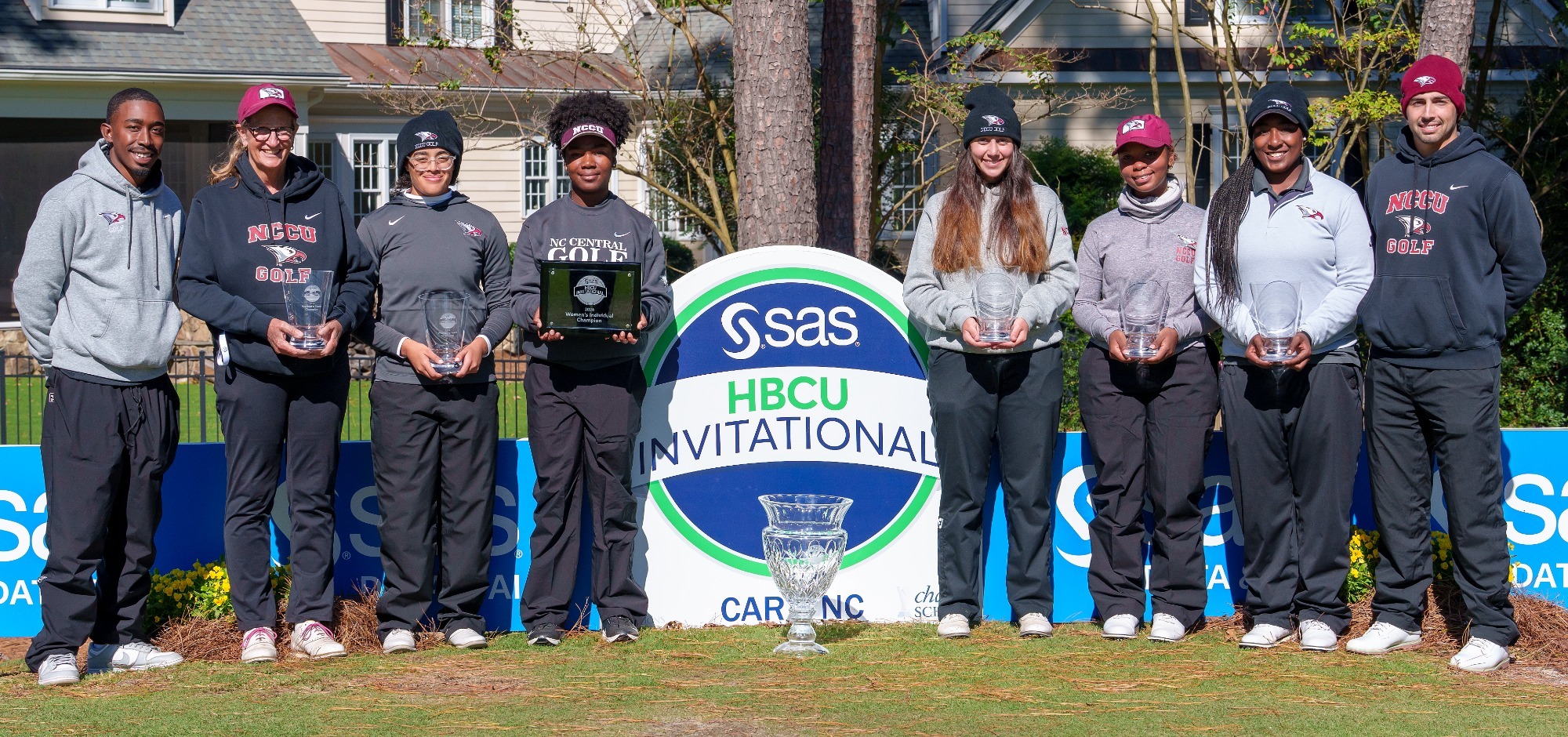 NCCU Women's Golf SAS HBCU Championship Team Photo 2026