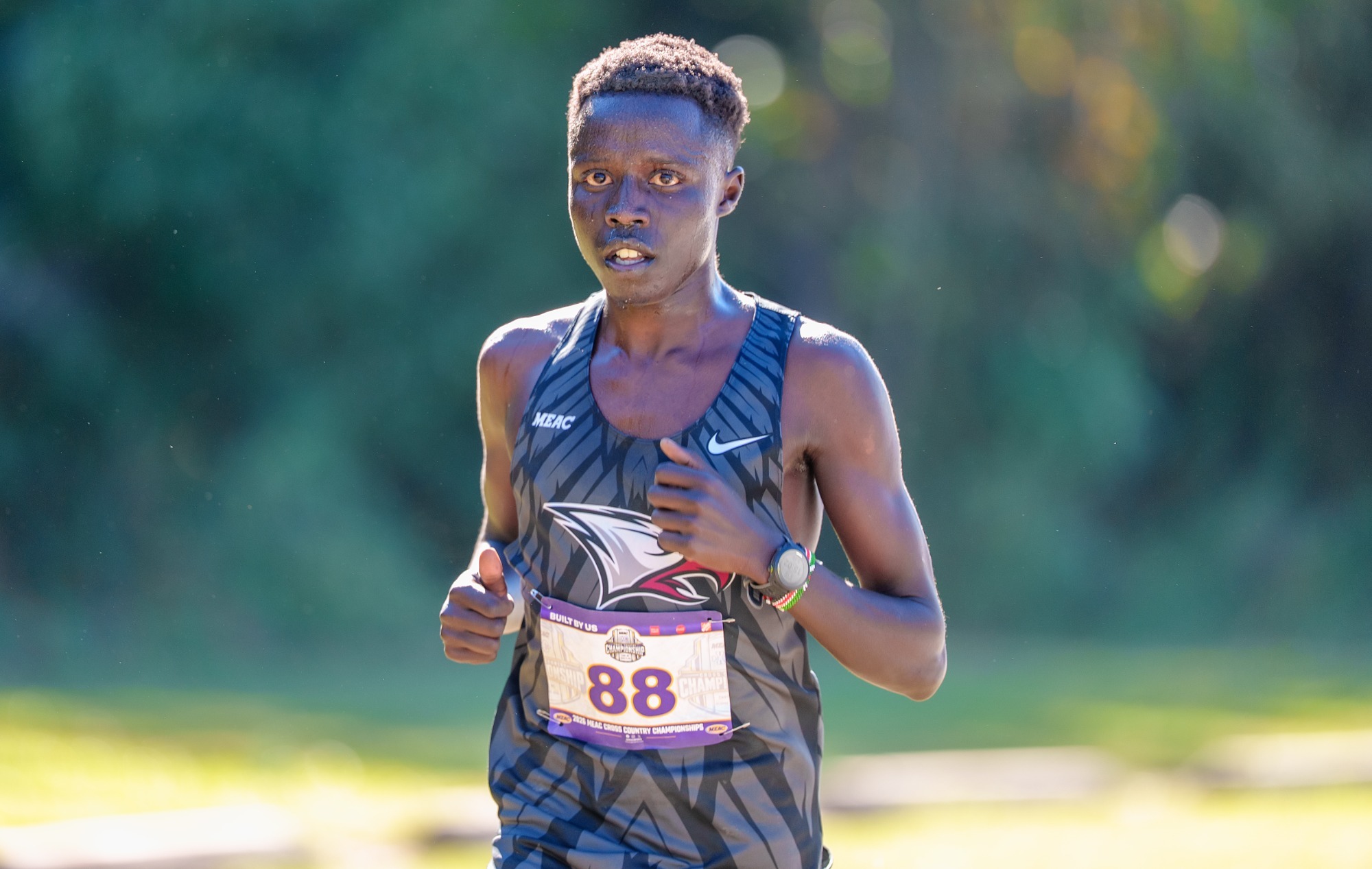 Aaron Alukunyang at MEAC Championships 2026