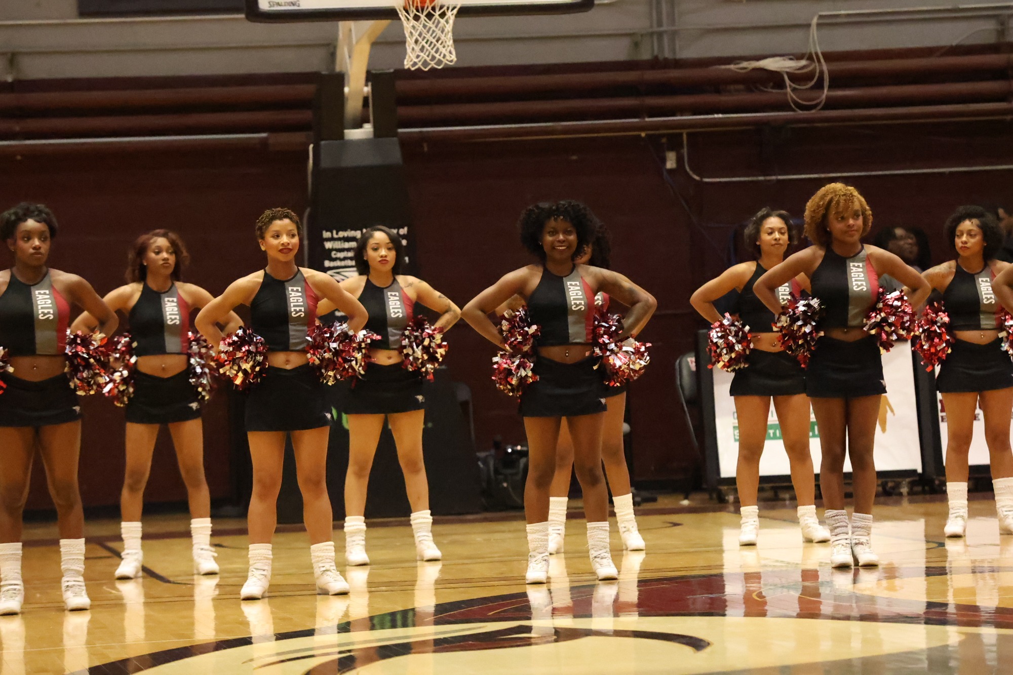 Cheer Team at Basketball Game 2026