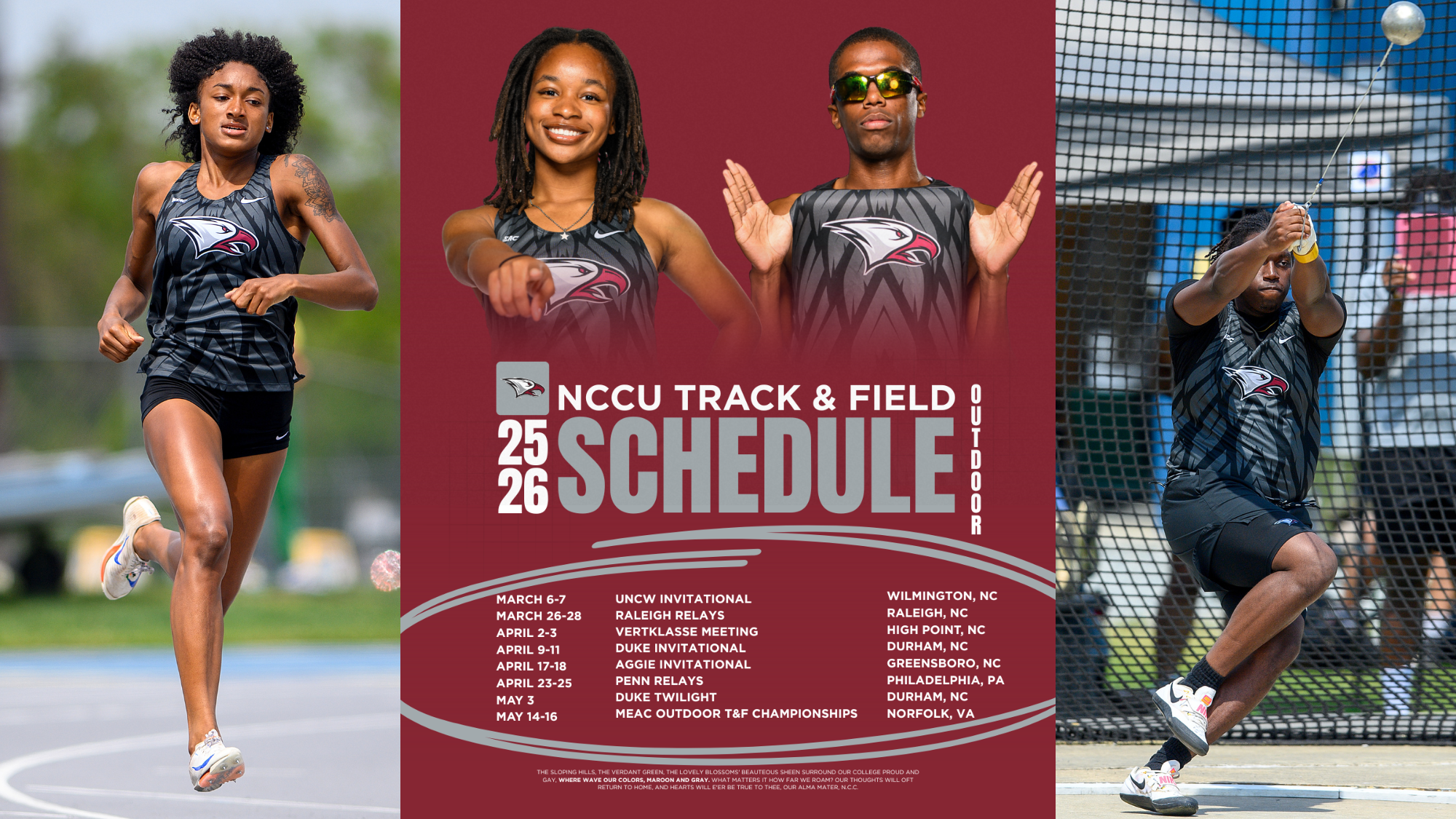 2026 Outdoor T&F Schedule