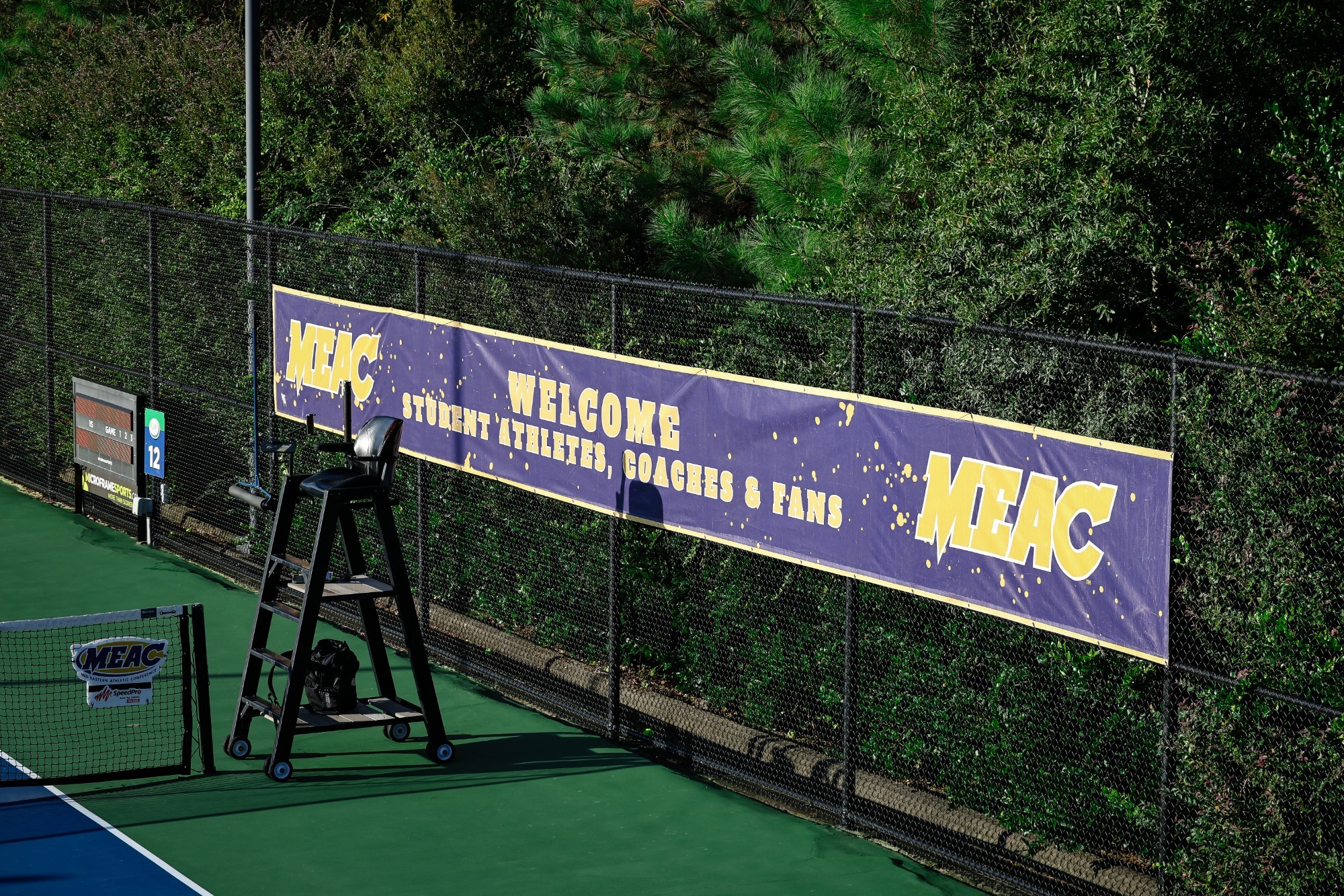 MEAC Welcome Banner - Tennis Championships