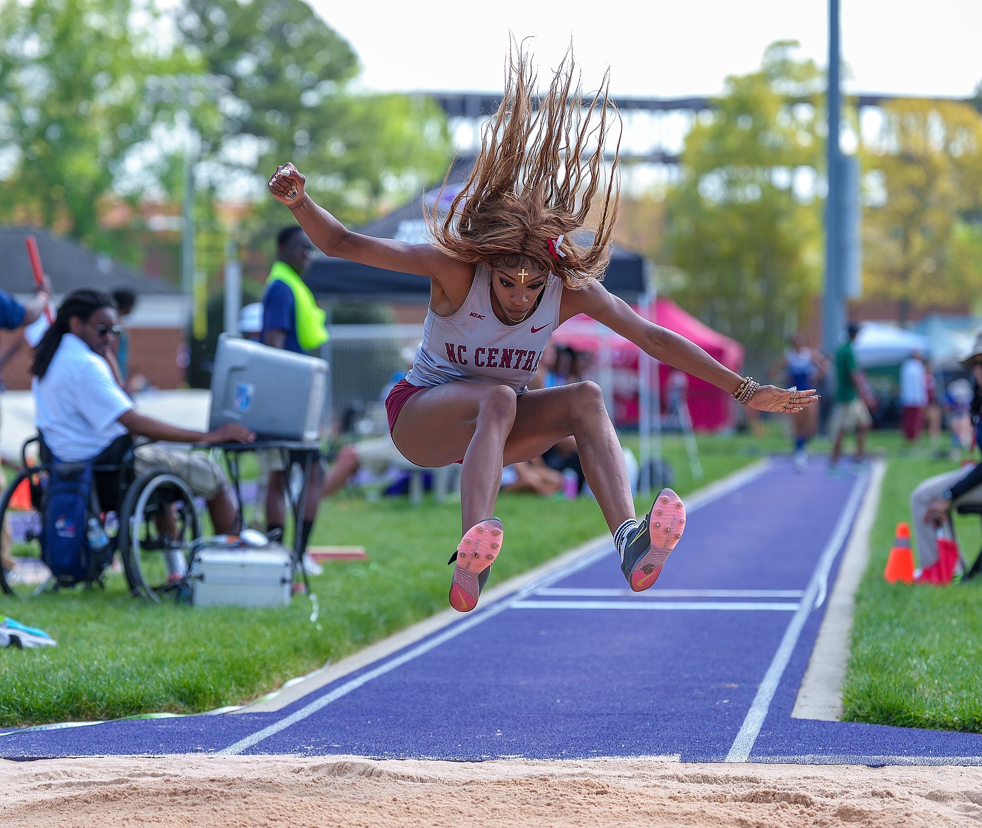 2026 NC Central Track at VertKlasse Meeting (HPU) \ www.nccueaglepride.com - Photo by: Kevin L. Dorsey