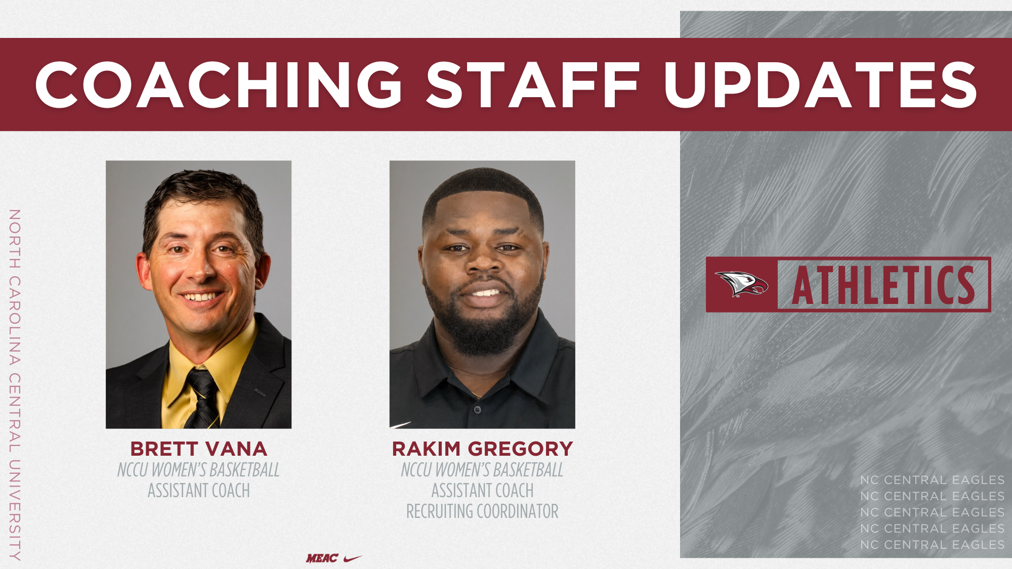 NCCU New WBB Coaches Graphic 2026-27