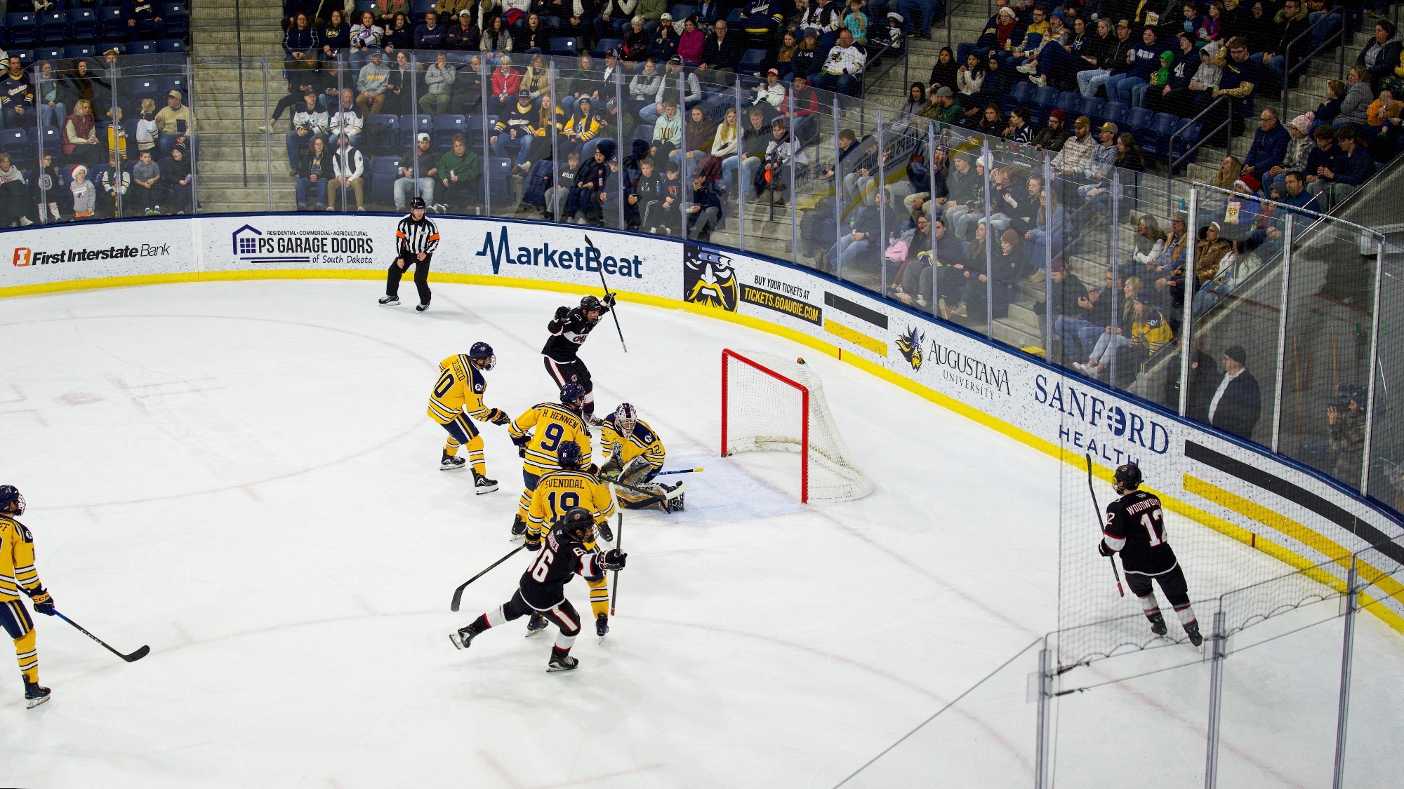 Loranger celebrates first career goal