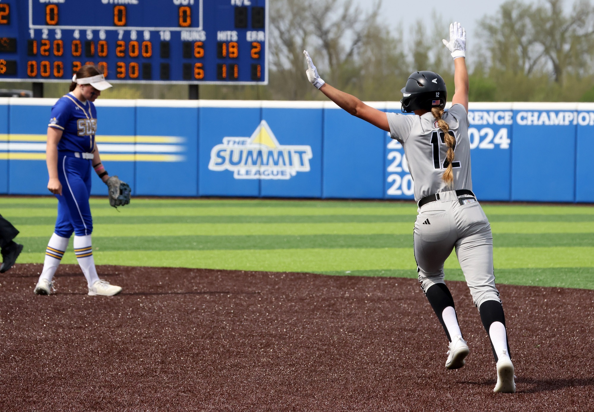 Johnson walk-off homer