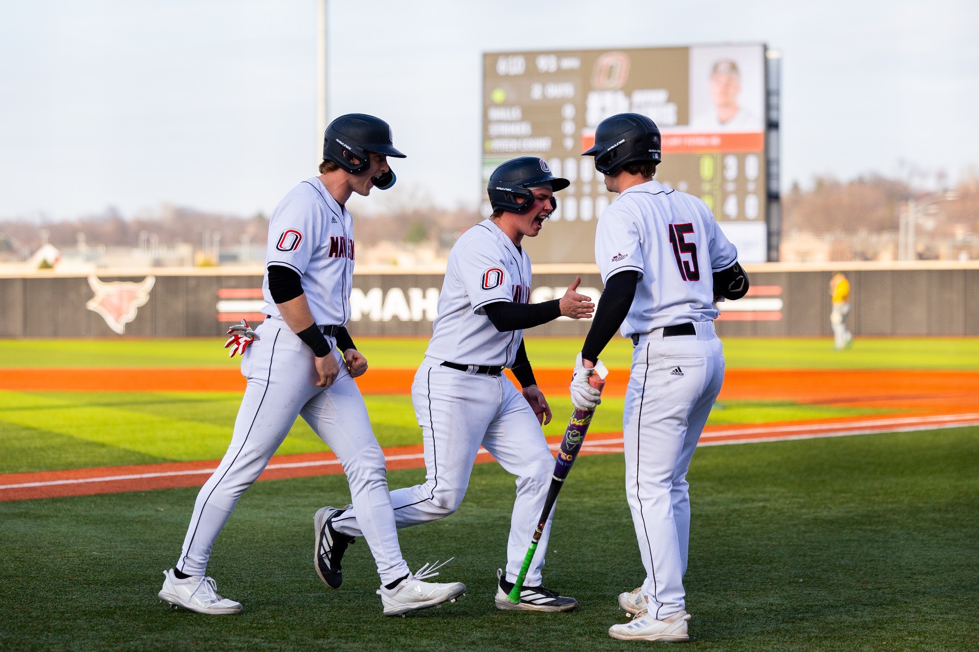 Cardel Dick celebrates