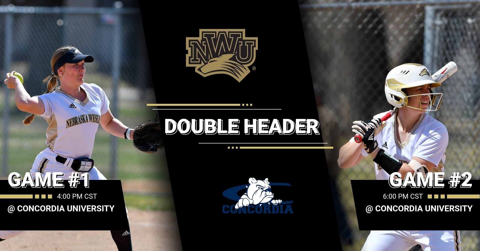 Softball Stays in Nebraska for a Doubleheader with Concordia - Nebraska ...
