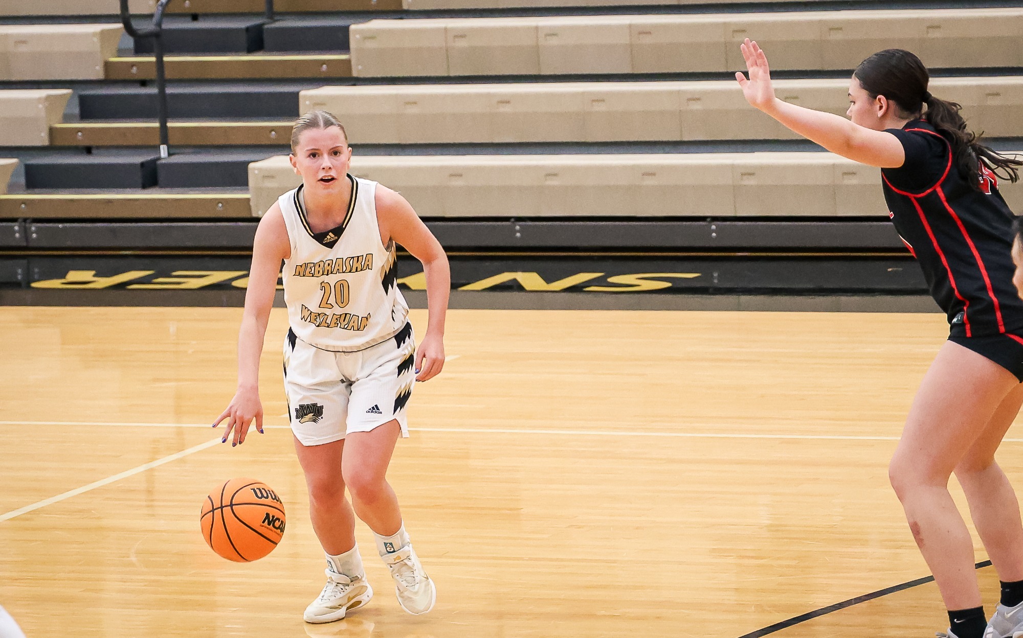 Brynn Sebek directs the offense