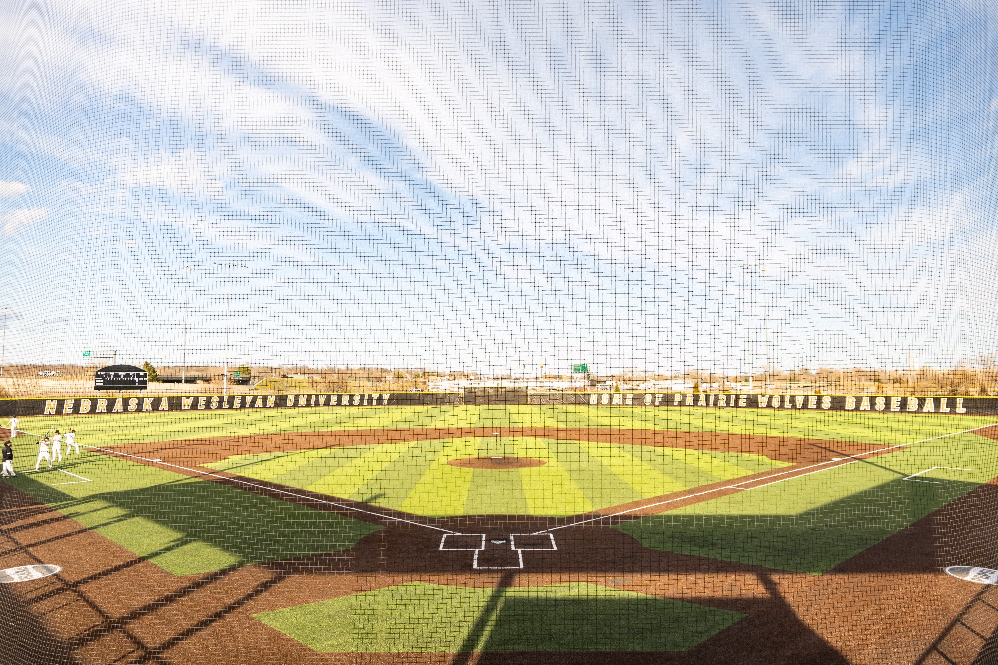 Wide photo of NWU Baseball Stadium