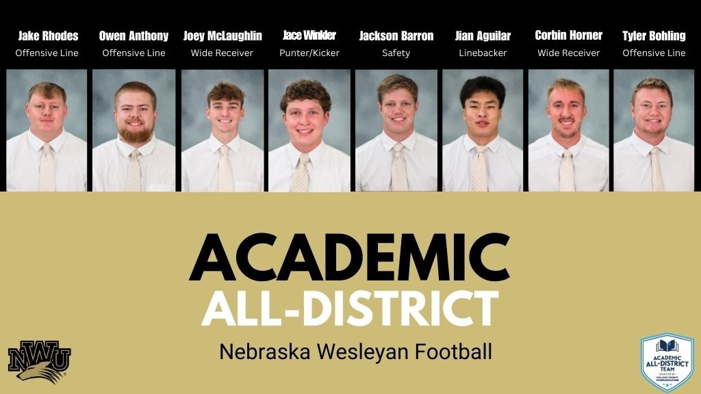 CSC Football Academic All-District 2025