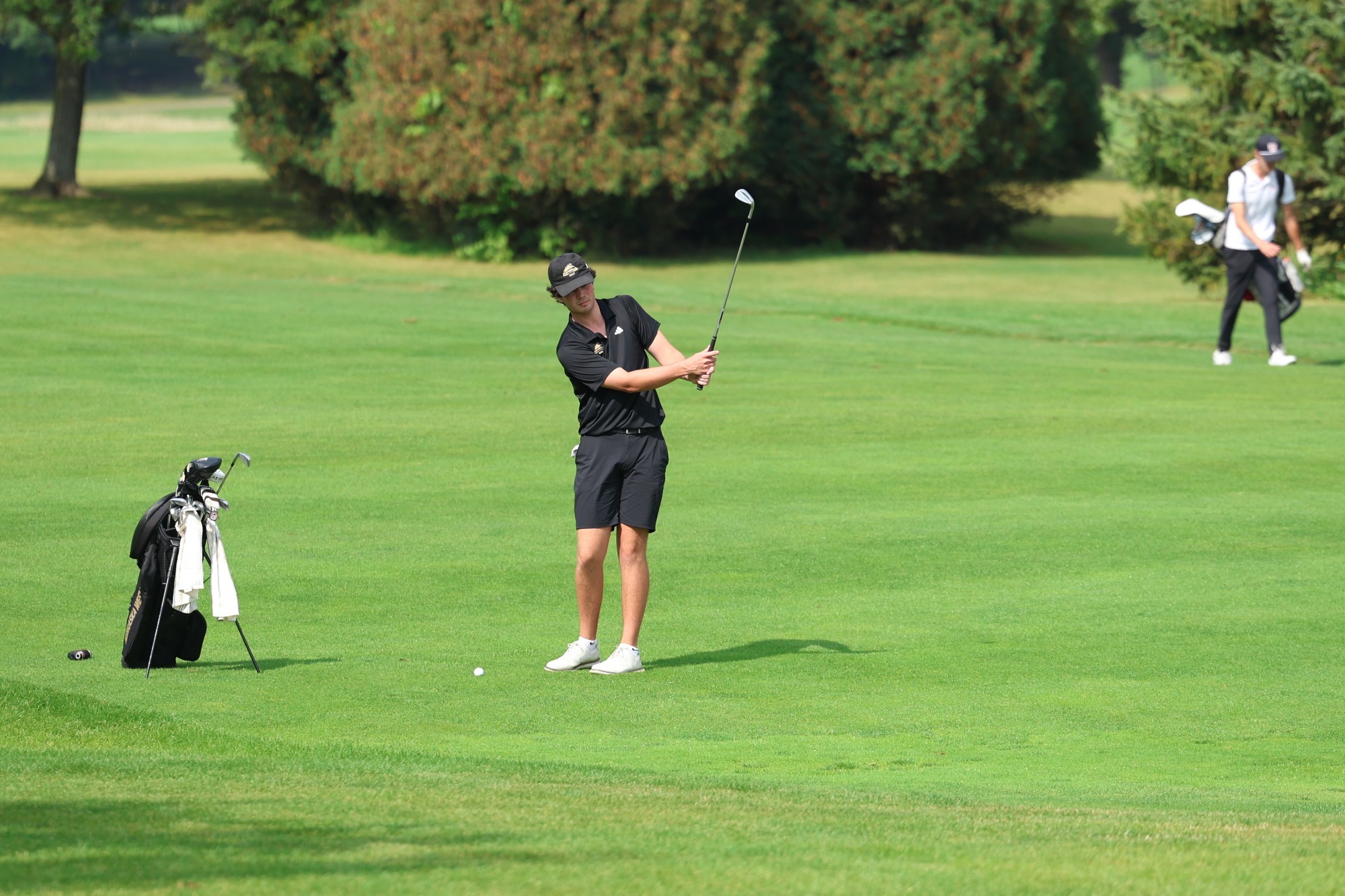 Jackson LaPour lines up a shot at Midwest Region Classic