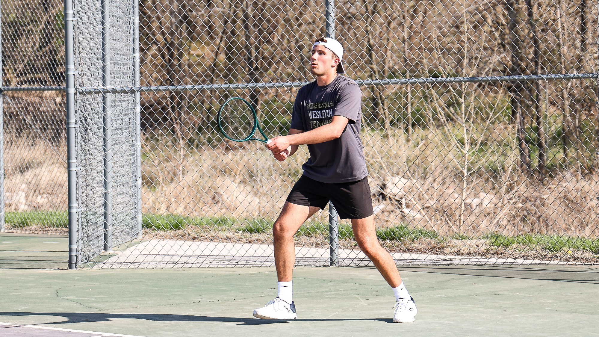 Ian Armbrust awaits a return