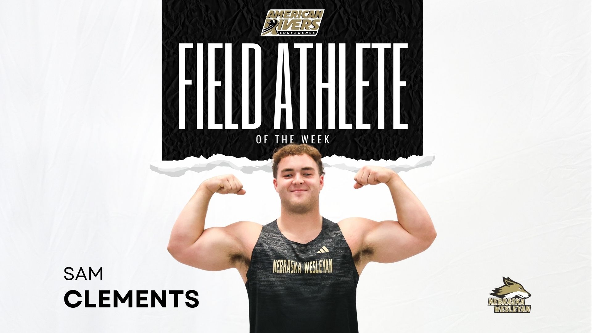 Sam Clements Male Field Athlete of the Week