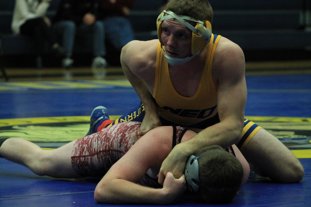Dustin Hayden Wrestling Northeastern Oklahoma A&M Athletics