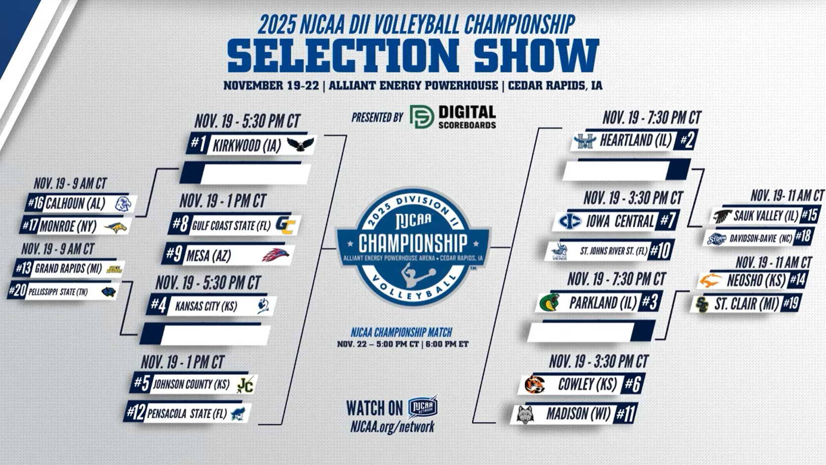 VB National Selection Show 2025