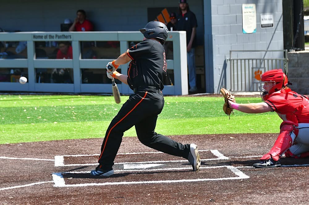 Logan Nabus with a double. 