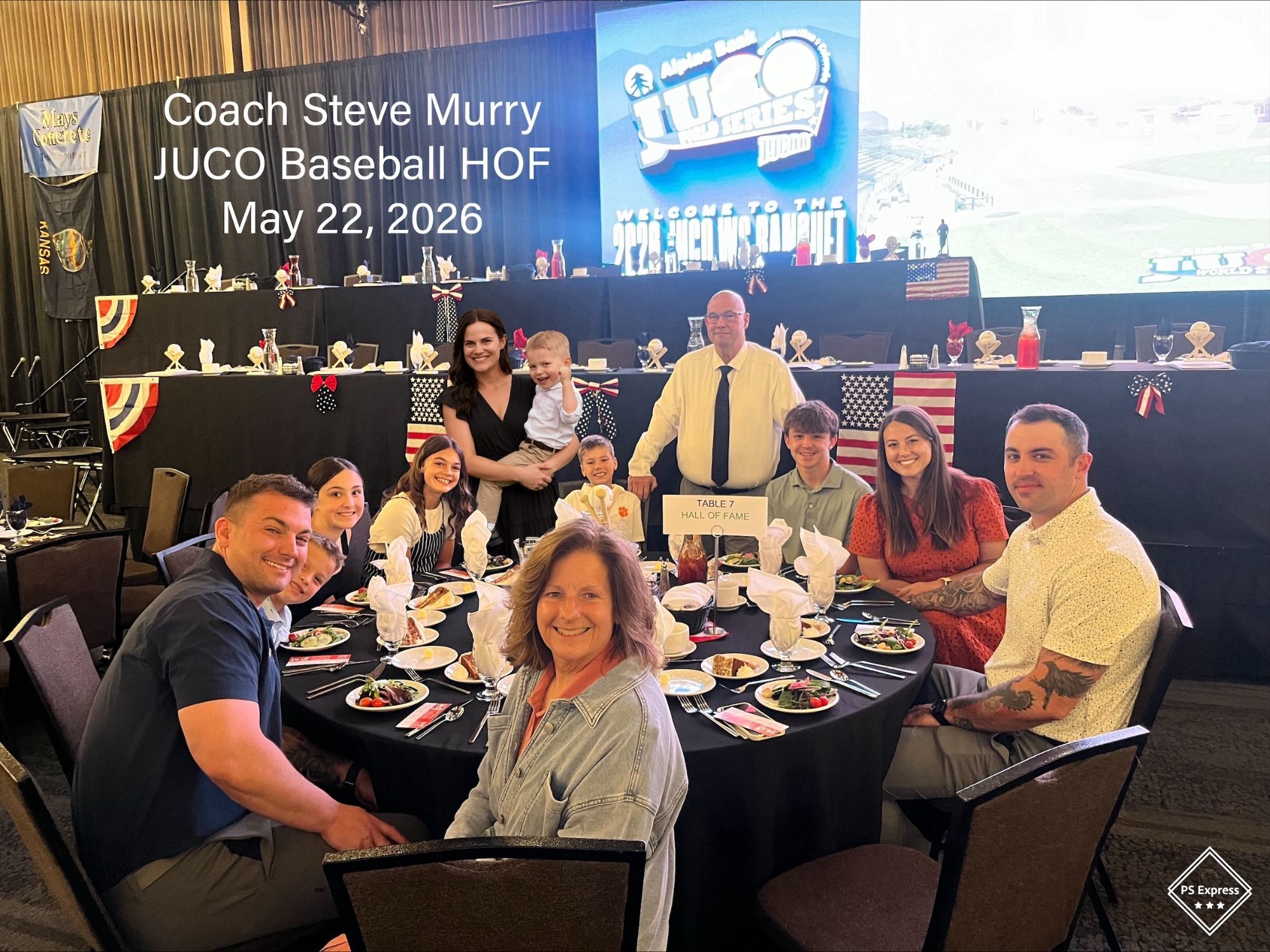 Steve Murry Hall of Fame ceremony. 