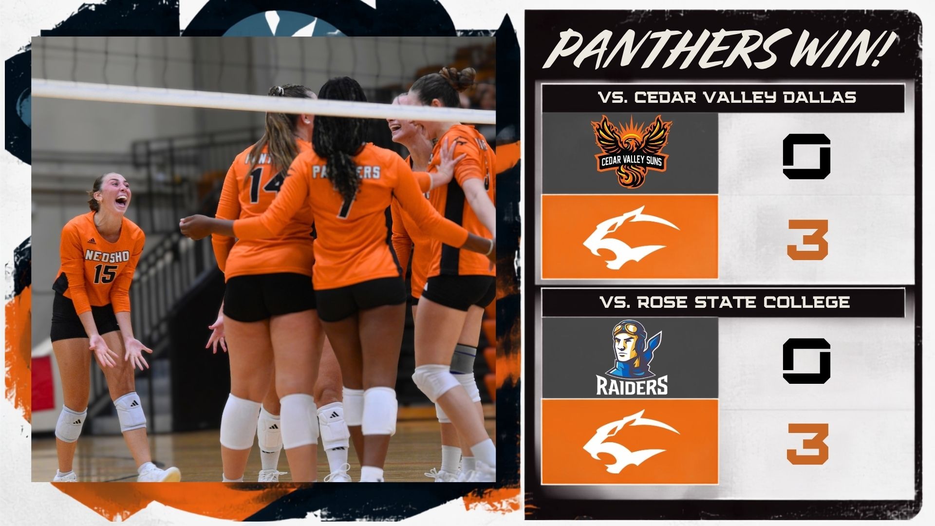 26 volley tri vs cedar valley and rose state final