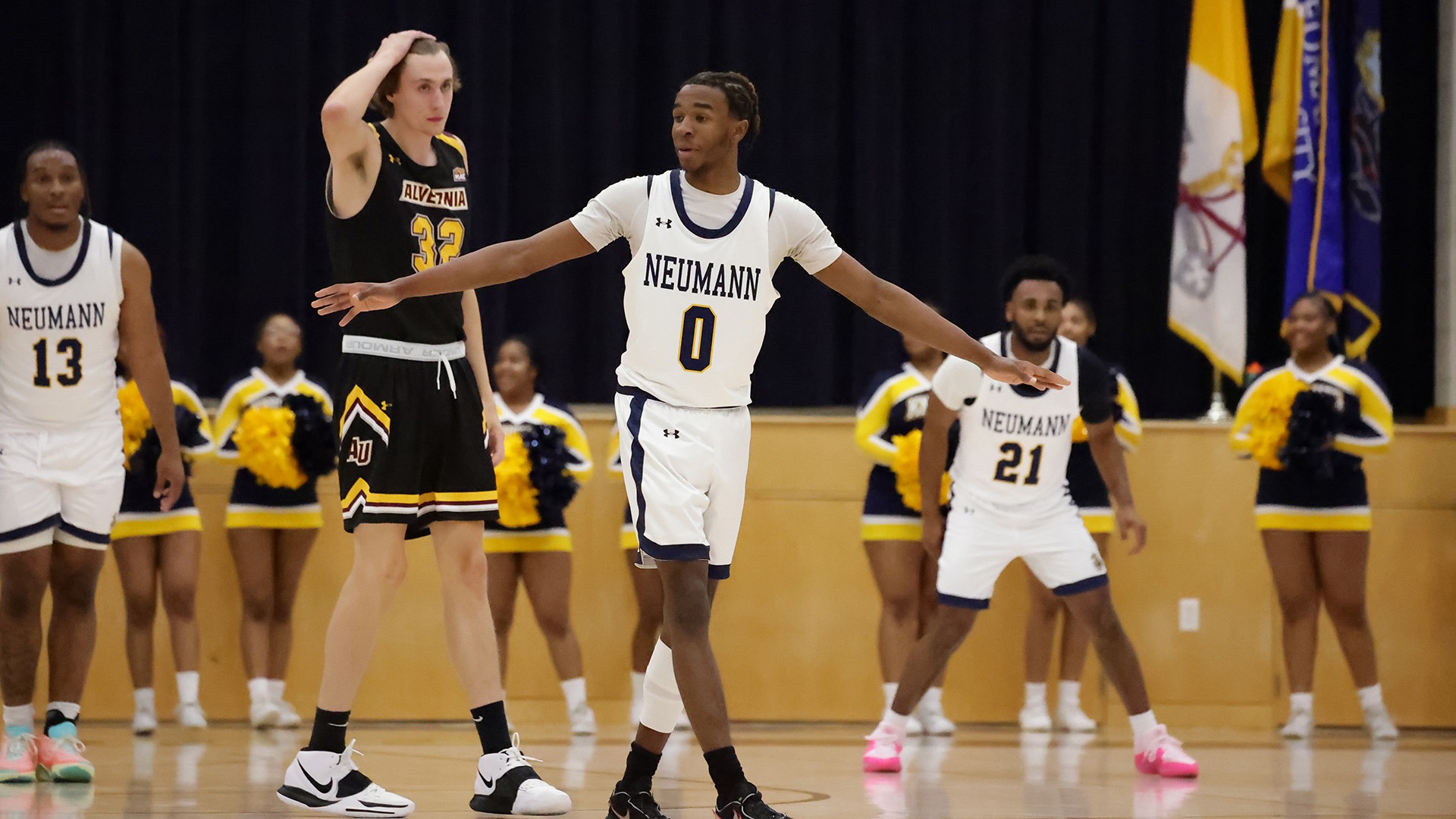 Men’s Basketball Drops Contest at Salisbury Neumann University Athletics