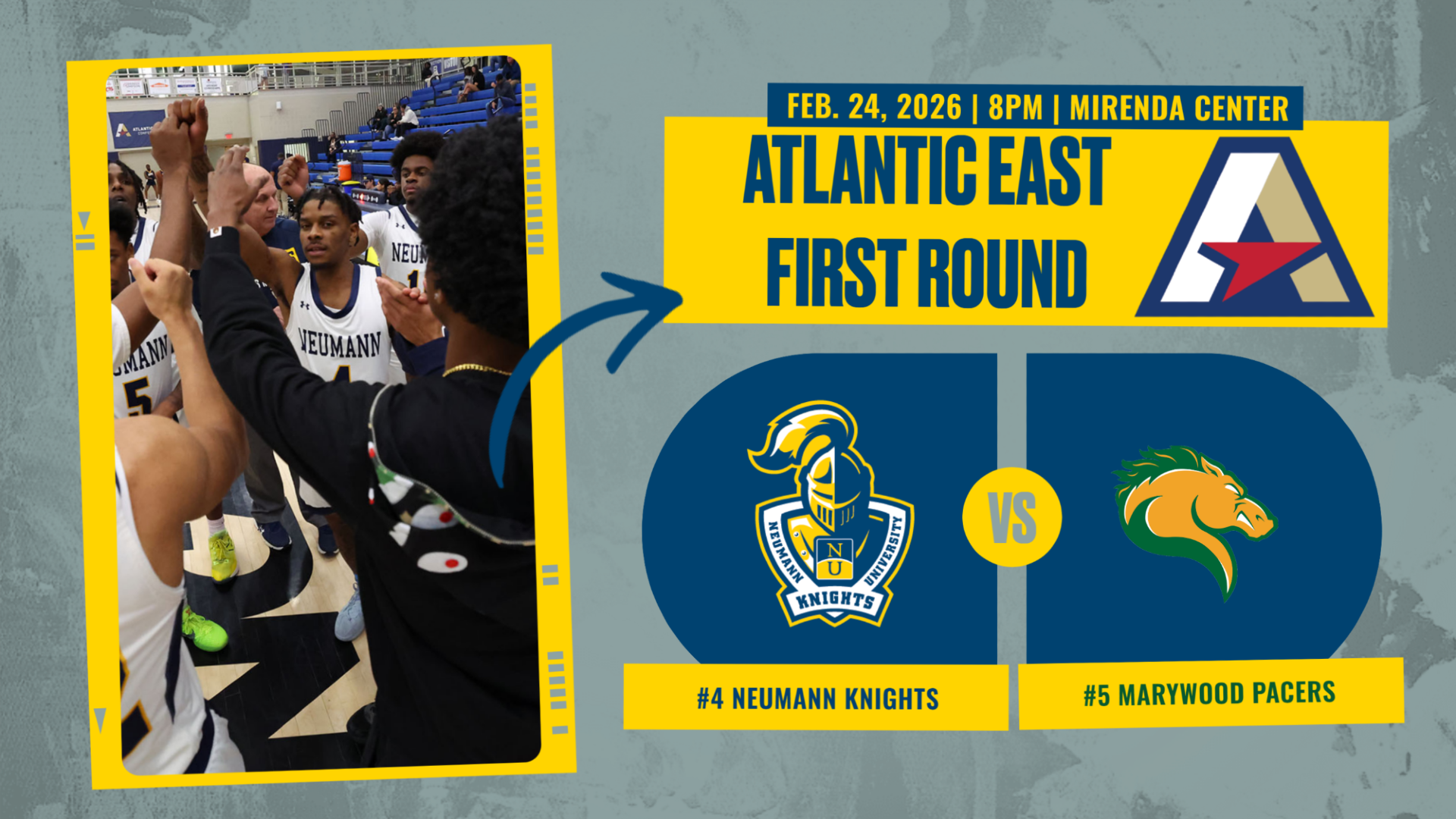 AEC MBB 1st Round Preview 2.22.26