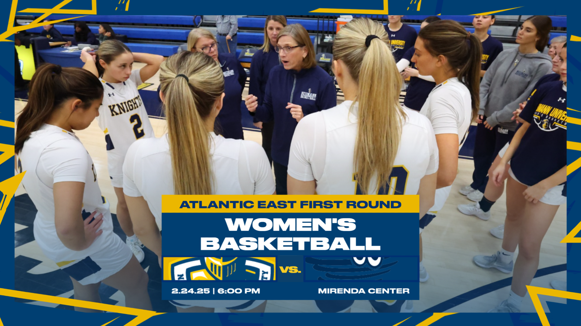 WBB AEC 1st round preview 2.22.26