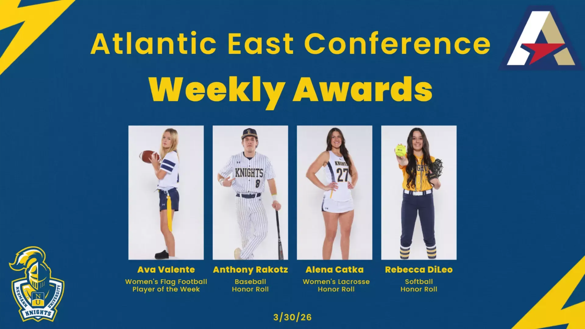 AEC Weekly Awards 3.30.26