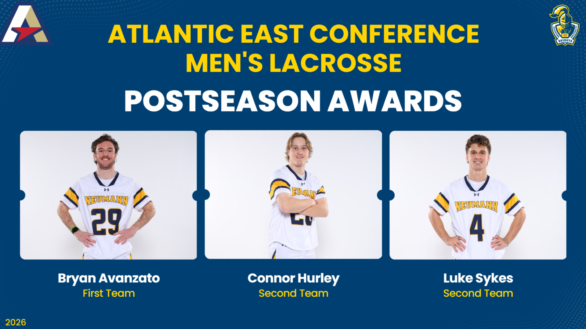 MLAX AEC Postseason Awards 2026