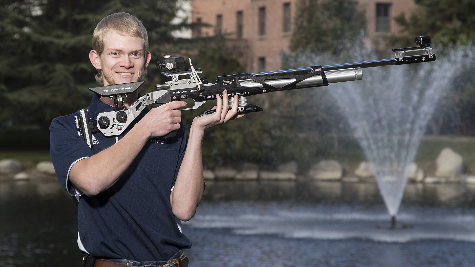 Mitchell Van Patten Action Shot