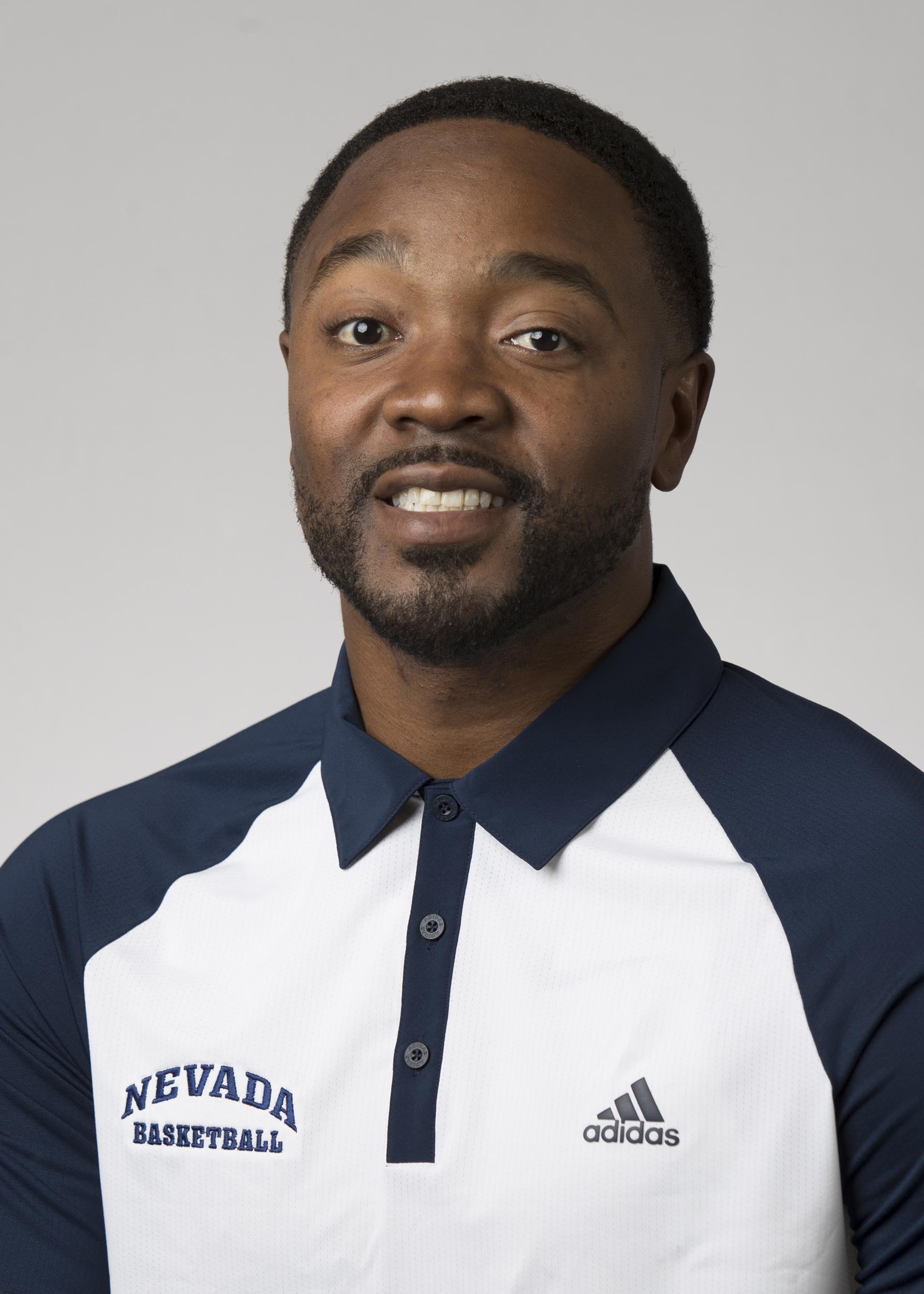 Men`s basketball head shot of Mike Ekanem
