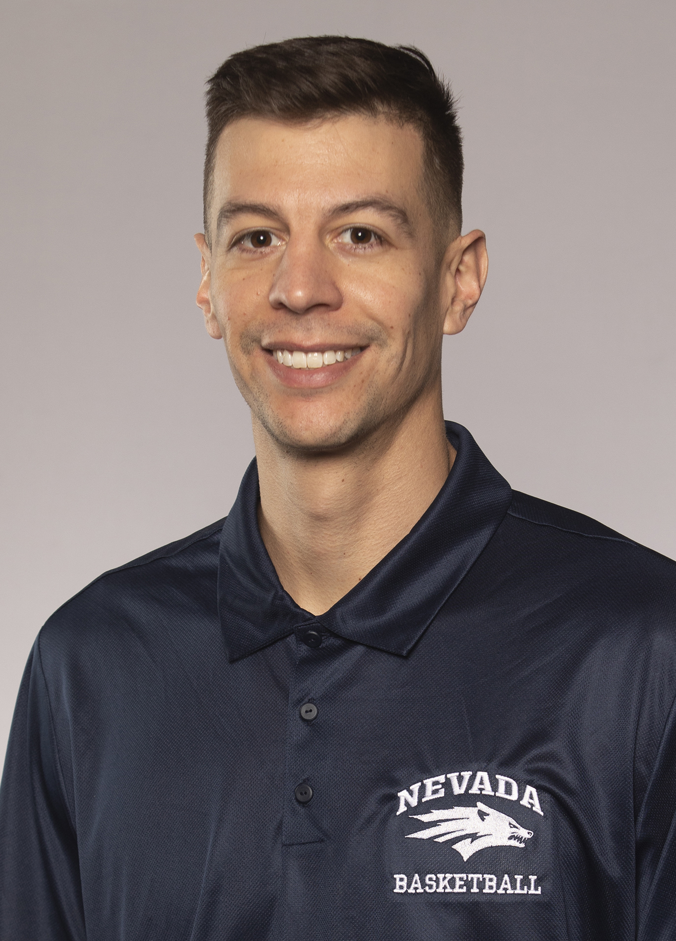 Nevada men's basketball graduate assistant Roma nMartinez head shot for the 2019-20 season.
