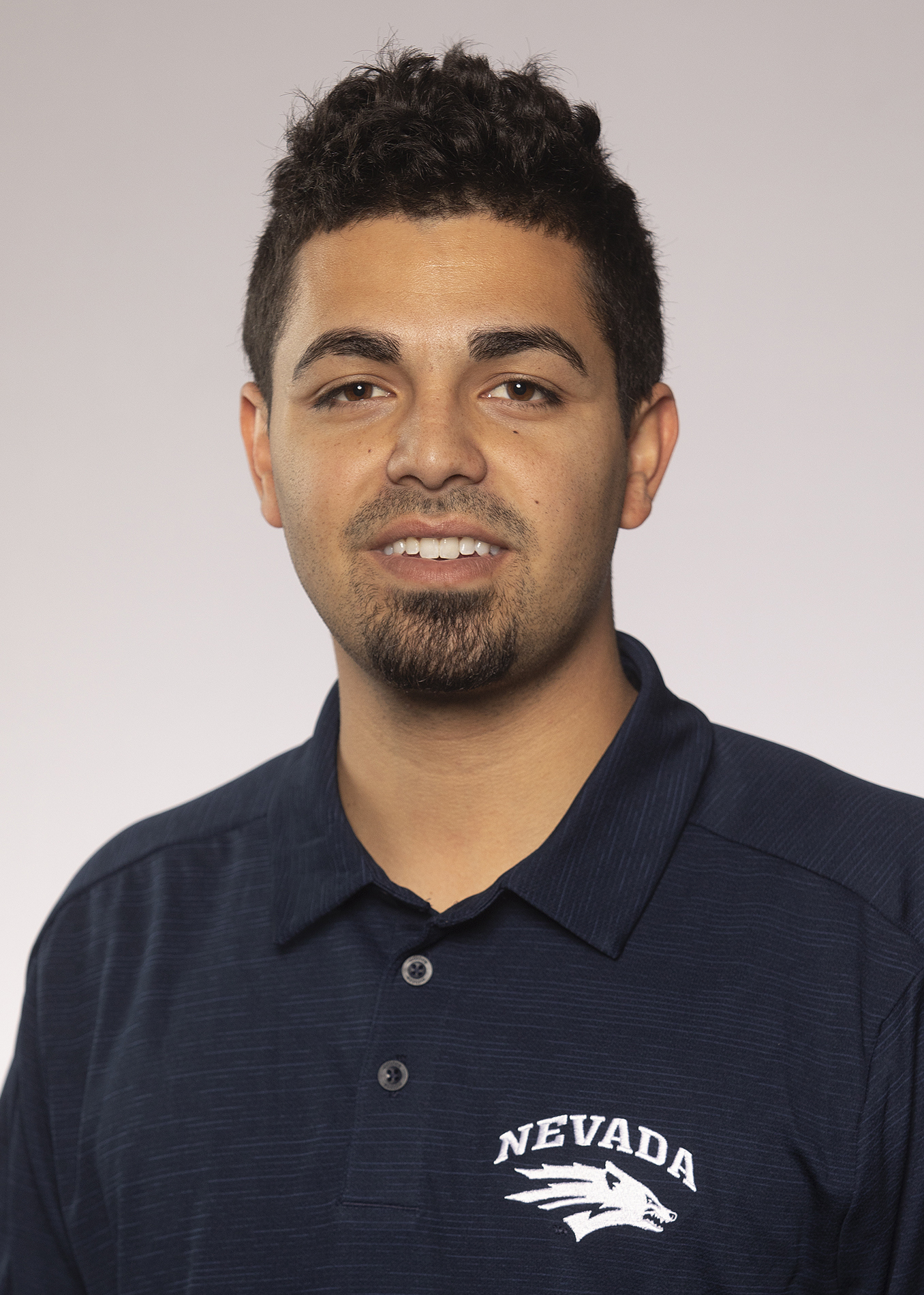 Nevada men's basketball graduate assistant Nathan Strong head shot for the 2019-20 season.