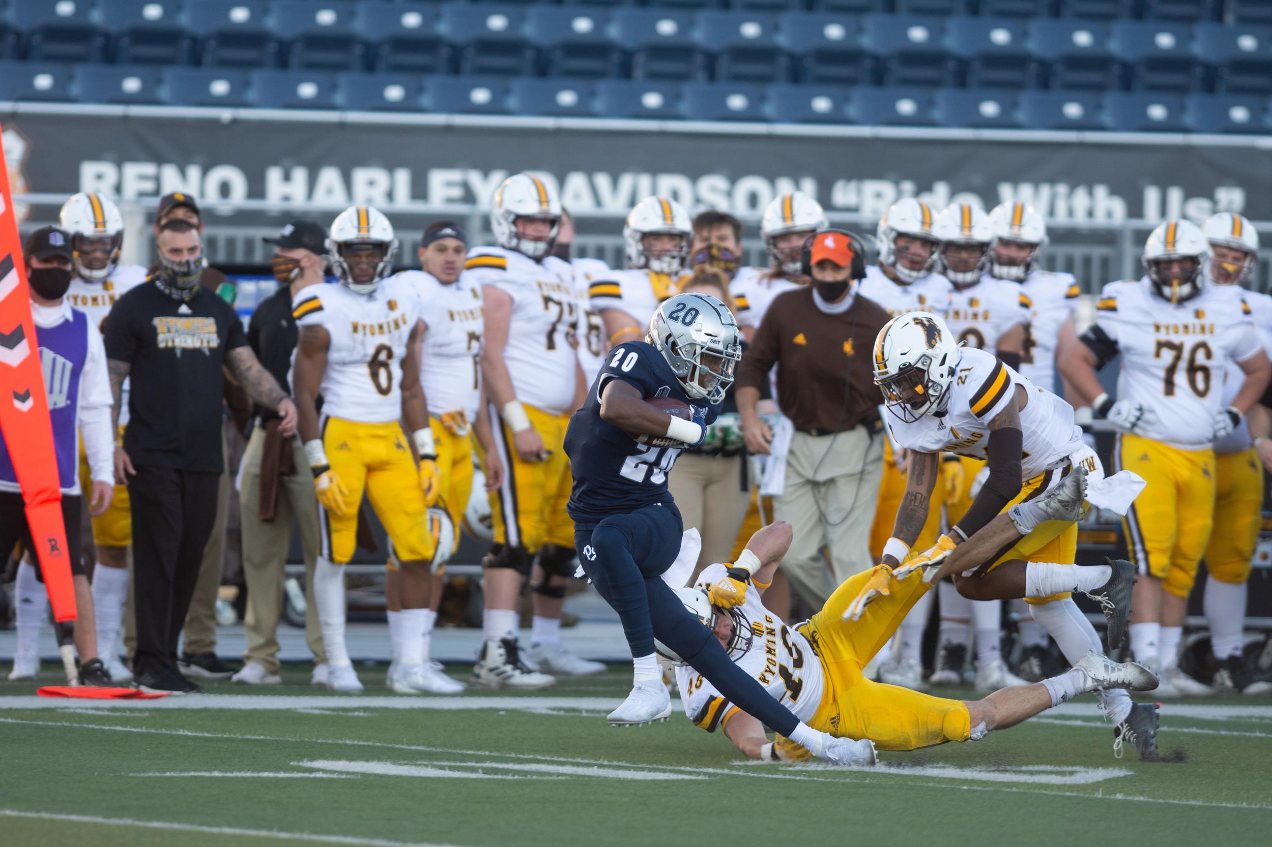 Tory Horton Football University of Nevada Athletics