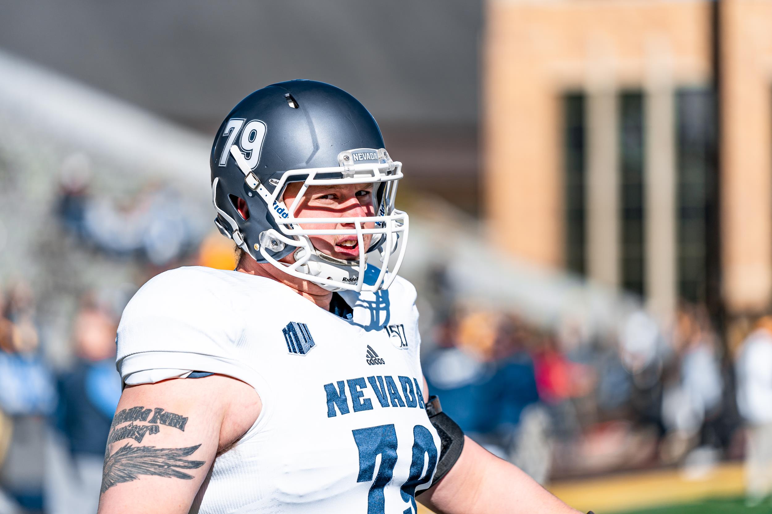 Moses Landis Football University of Nevada Athletics