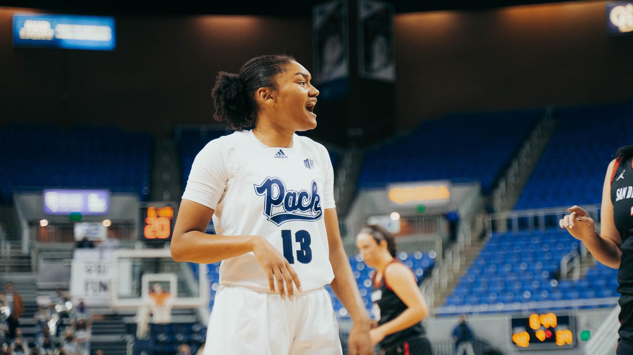 Amaya West against SDSU