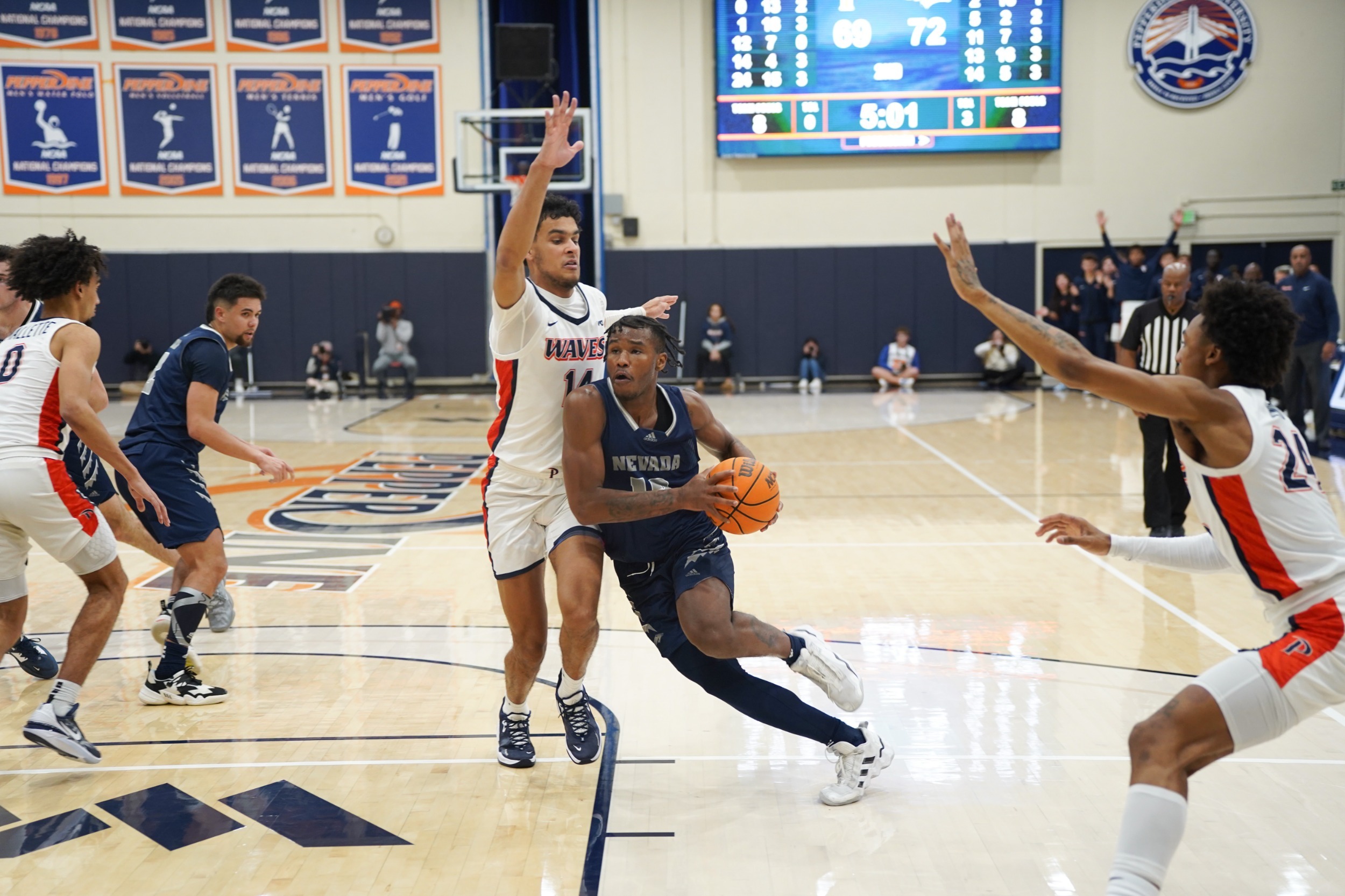 Kenan Blackshear Men's Basketball University of Nevada Athletics