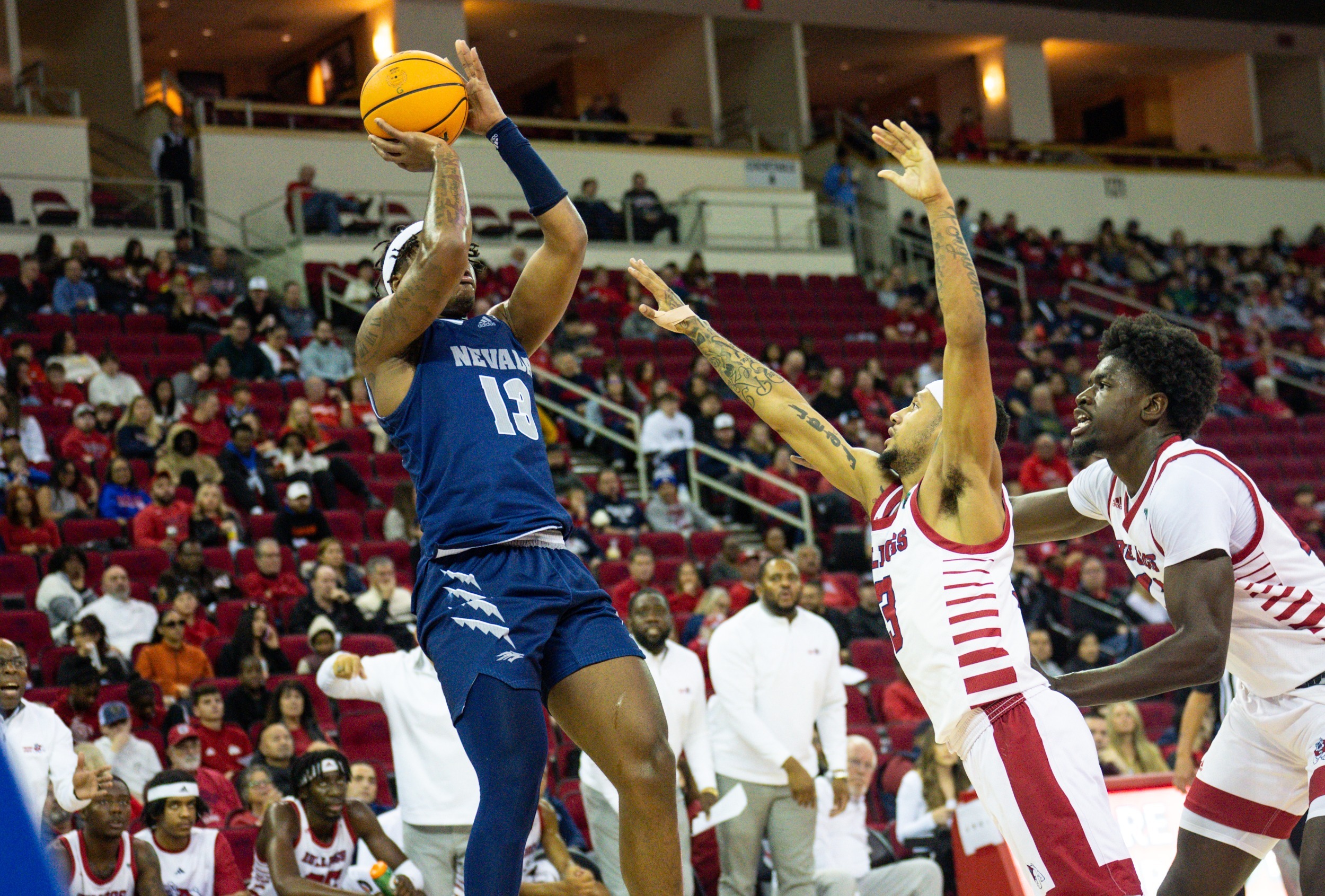 Kenan Blackshear Men's Basketball University of Nevada Athletics