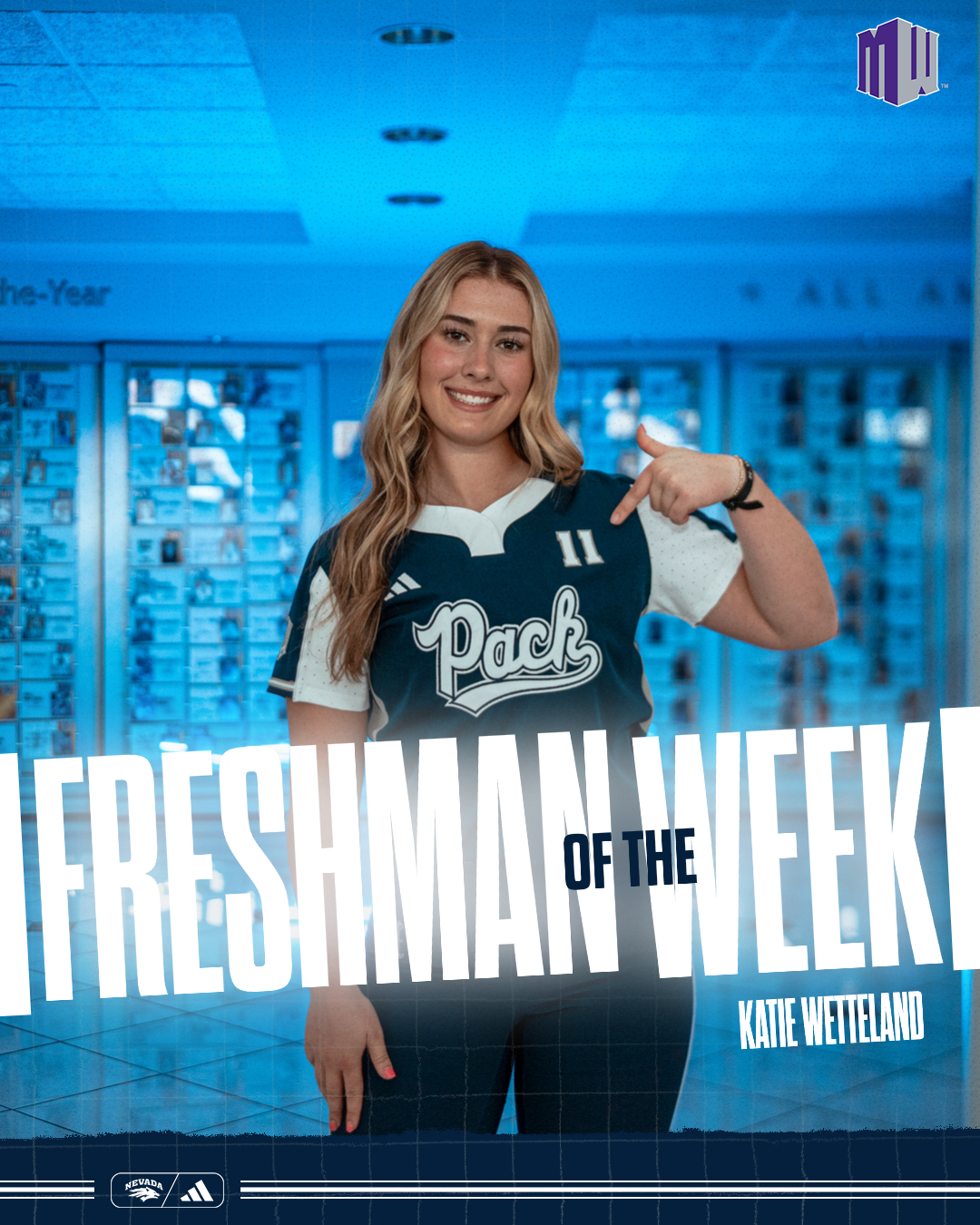 Katie Wetteland freshman of the week (Feb. 9)