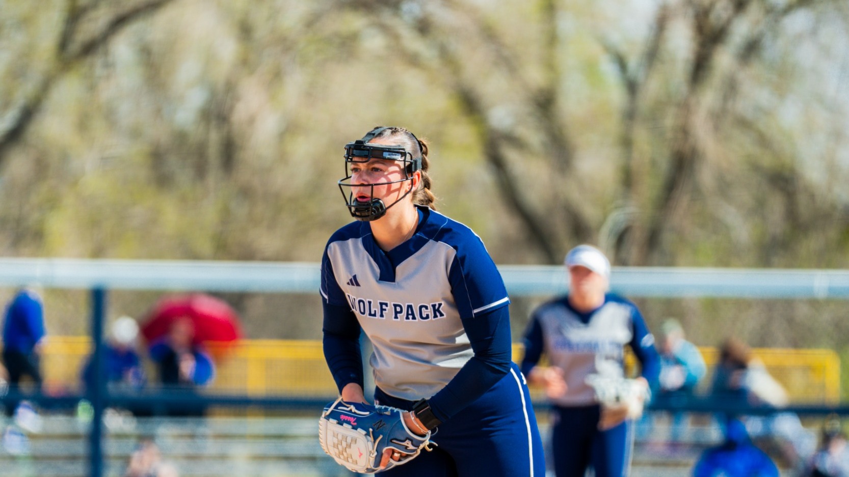 Tess Bumiller pitching